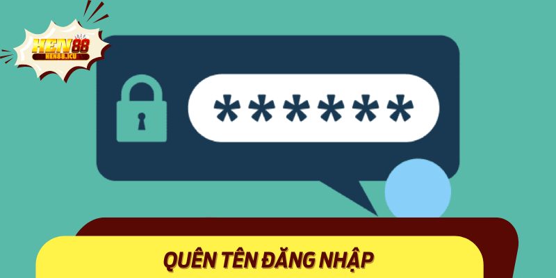 Quên tên đăng nhập
